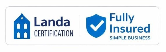 Landa Certification and Fully Insured